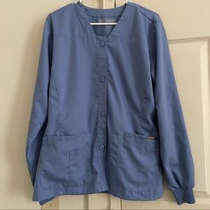 Grey’s Anatomy Scrub Jacket - Ceil Blue. NWOT.